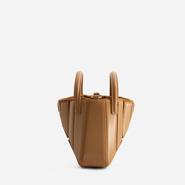 Mlouye Mini Sera Tote in Biscuit | Mini Bags | Coveti