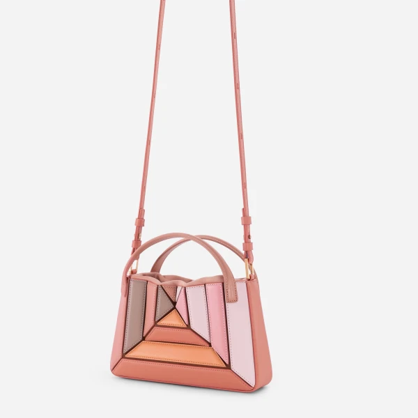 Mlouye Mini Sera Tote in Peach | Mini Bags | Coveti