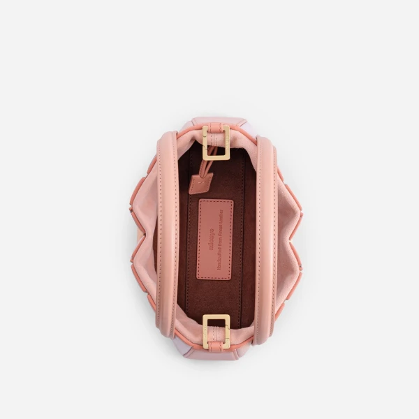 Mlouye Mini Sera Tote in Peach | Mini Bags | Coveti