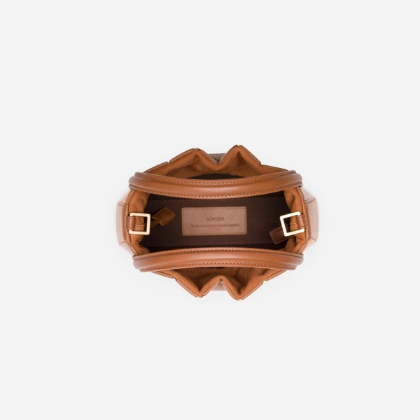 Mlouye Mini Sera Tote in Praline | Mini Bags | Coveti