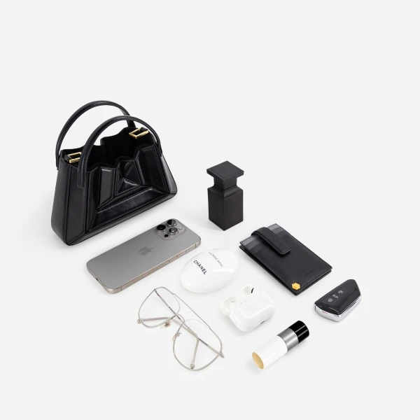 Mlouye Mini Sera Tote in Praline | Mini Bags | Coveti