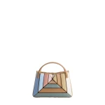 Mlouye Mini Sera Tote in Suede Gummy | Mini Bags | Coveti