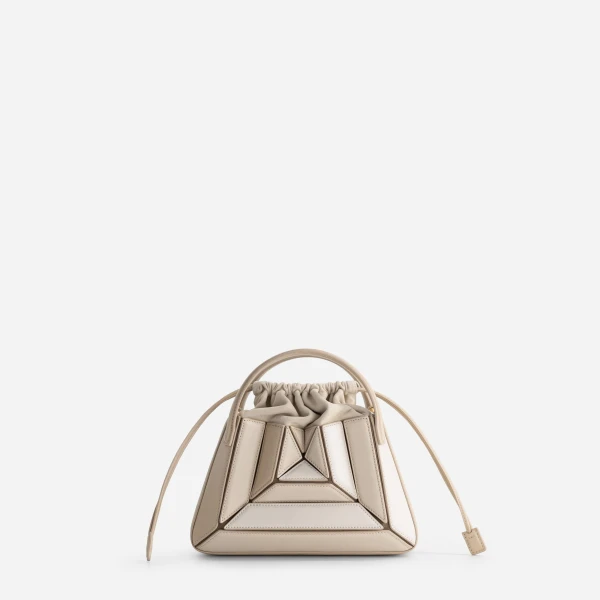 Mlouye Mini Sera Tote in Vanilla | Mini Bags | Coveti