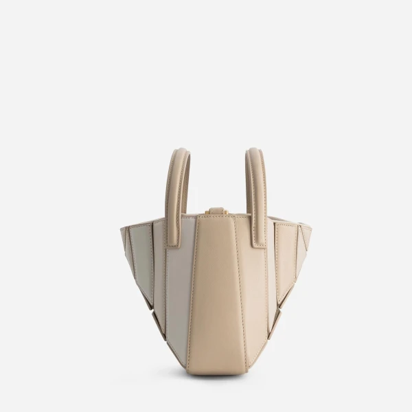 Mlouye Mini Sera Tote in Vanilla | Mini Bags | Coveti