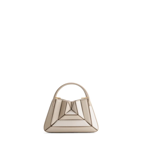 Mlouye Mini Sera Tote in Vanilla | Mini Bags | Coveti