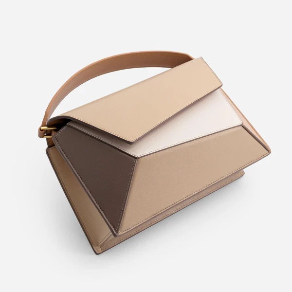 Mlouye Naomi Bag in Milky | Shoulder & Crossbody Bags | Coveti