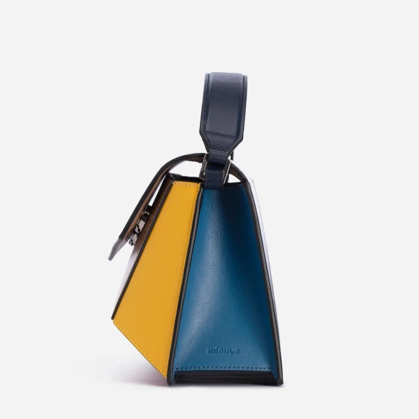Mlouye Naomi Bag in Mondrian | Shoulder & Crossbody Bags | Coveti