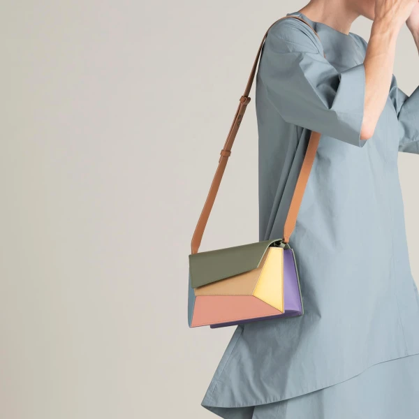 Mlouye Naomi Bag in Pastel | Shoulder & Crossbody Bags | Coveti