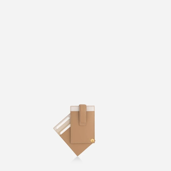Mlouye Rotate Cardholder in Milky | Wallets & Purses | Coveti