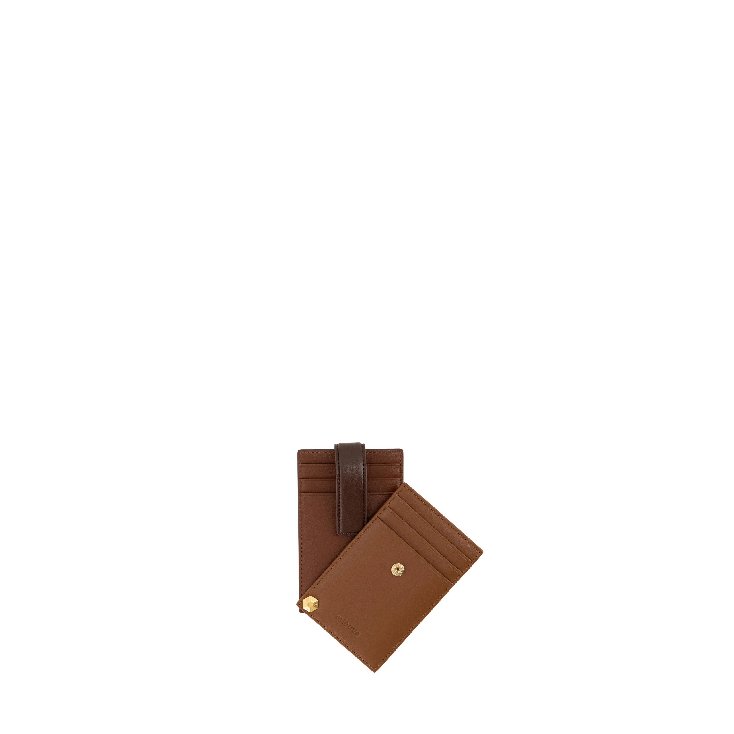 Mlouye Rotate Cardholder in Praline Mlouye Rotate Cardholder in Praline | Wallets & Purses | Coveti