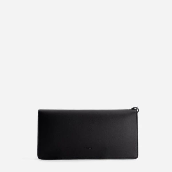 Mlouye Seal Clutch in Carbon | Clutch Bags | Coveti
