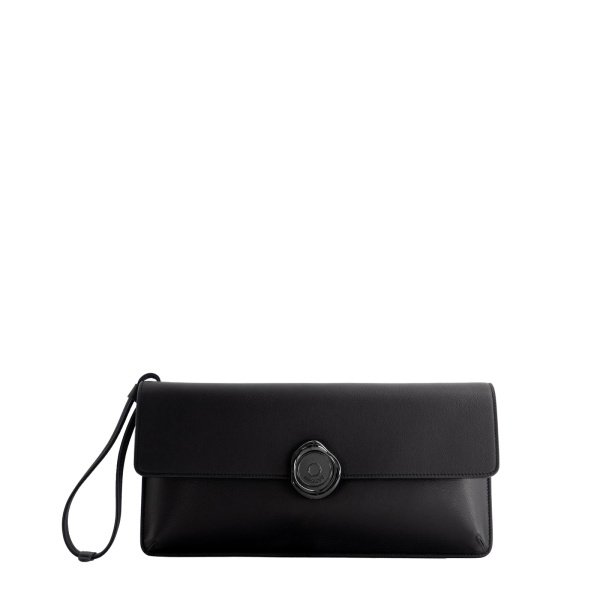 Mlouye Seal Clutch in Carbon | Clutch Bags | Coveti