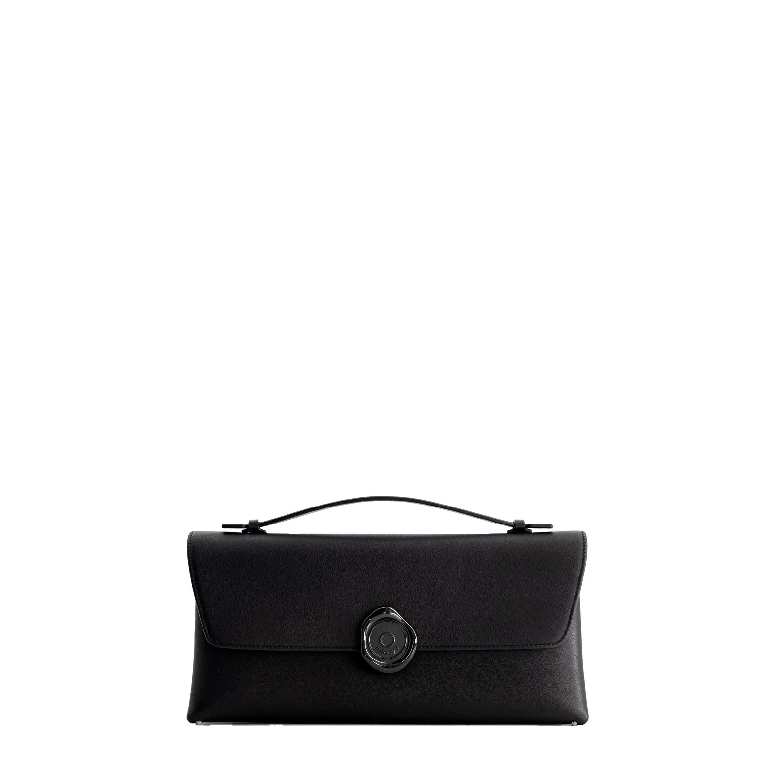 Mlouye Seal Double Clutch in Carbon Mlouye Seal Double Clutch in Carbon | Clutch Bags | Coveti