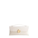 Mlouye Seal Double Clutch in Cream | Clutch Bags | Coveti