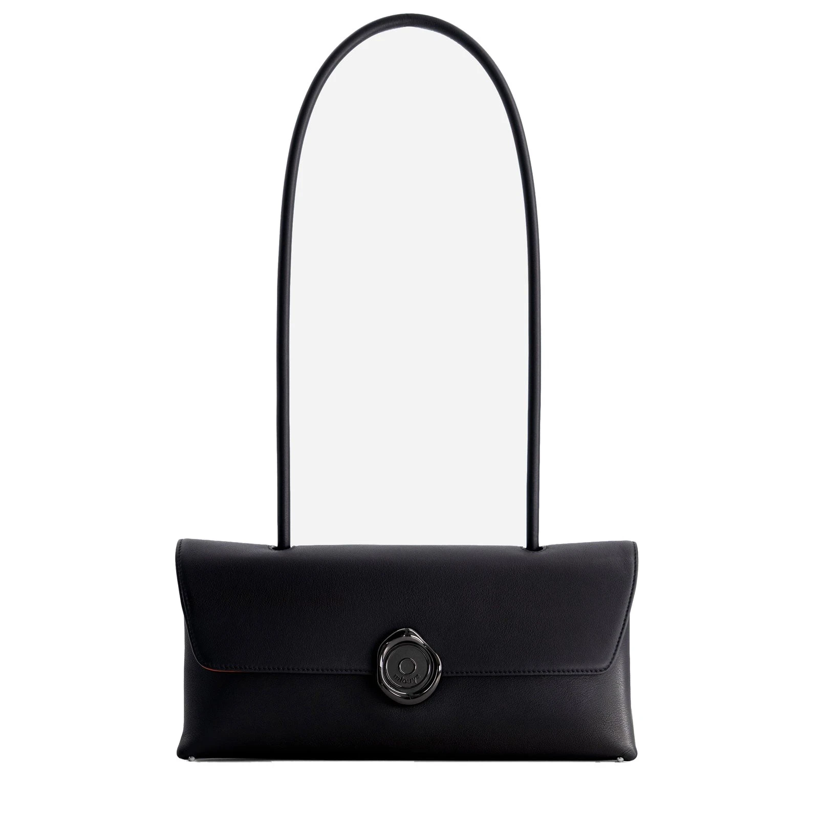 Mlouye Seal Flap Bag in Carbon Mlouye Seal Flap Bag in Carbon | Shoulder & Crossbody Bags | Coveti