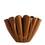 Mlouye Seashell Tote in Tan | Totes & Top-Handle Bags | Coveti