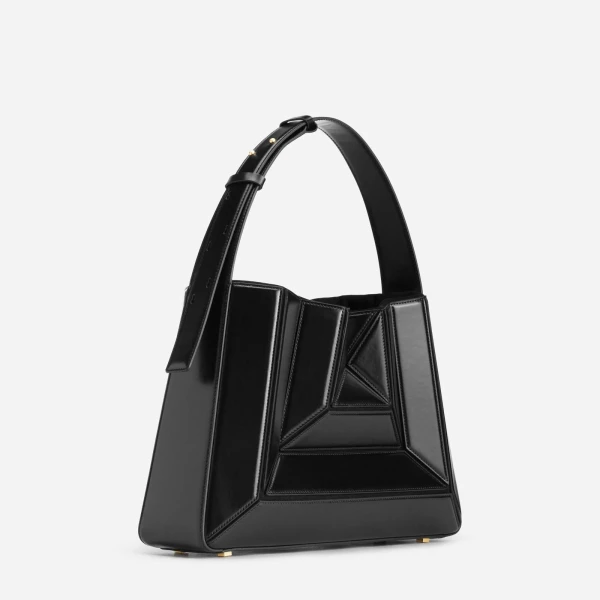Mlouye Sera Eclat Bag in Black | Shoulder & Crossbody Bags | Coveti