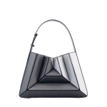 Mlouye Sera Eclat Bag in Shark | Shoulder & Crossbody Bags | Coveti