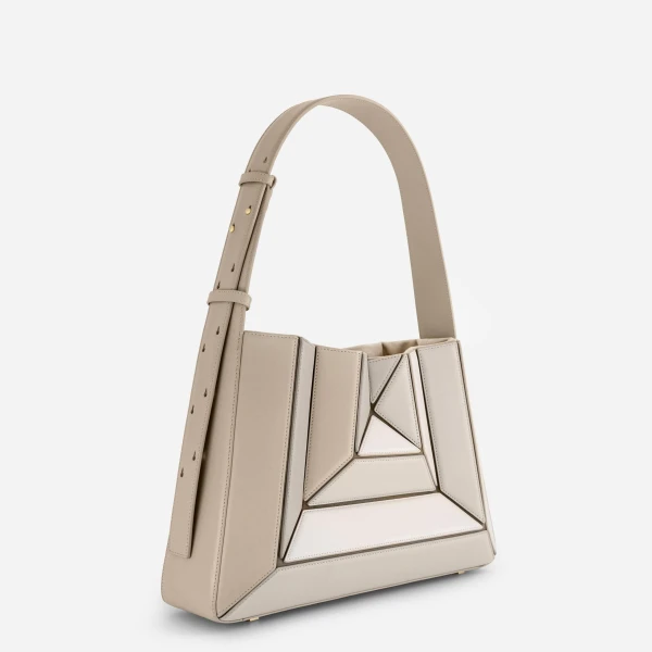 Mlouye Sera Eclat Bag in Vanilla | Shoulder & Crossbody Bags | Coveti