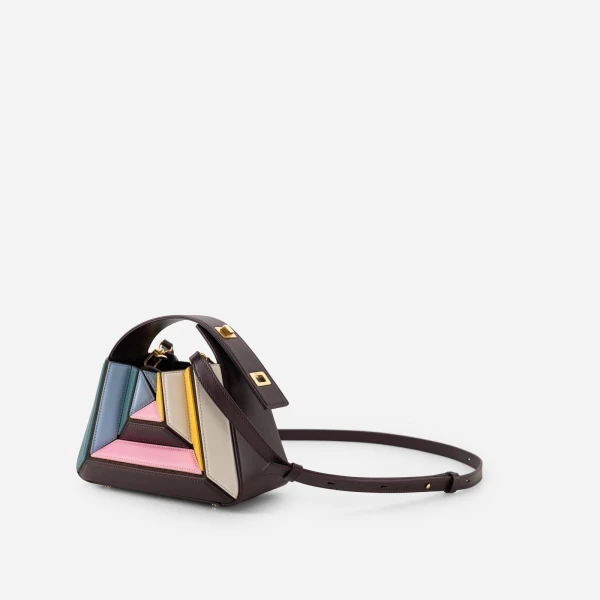 Mlouye Sera Mia Bag in Burano | Totes & Top-Handle Bags | Coveti