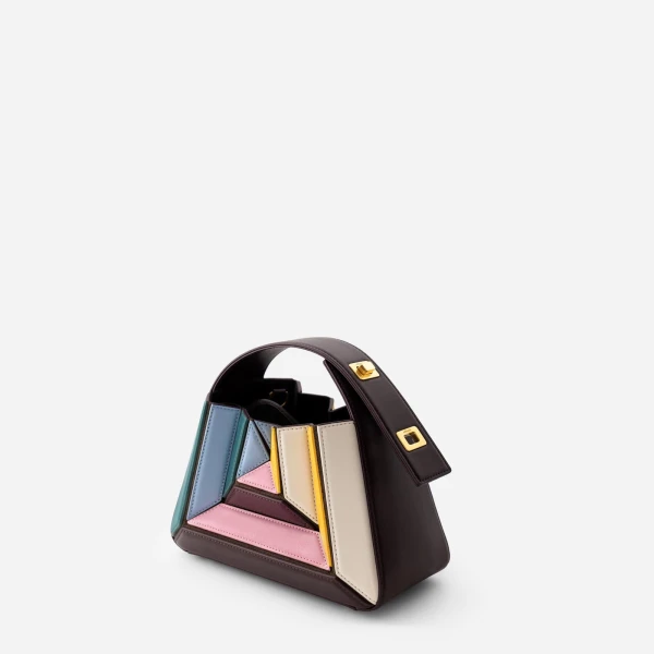 Mlouye Sera Mia Bag in Burano | Totes & Top-Handle Bags | Coveti