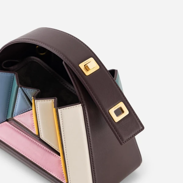 Mlouye Sera Mia Bag in Burano | Totes & Top-Handle Bags | Coveti