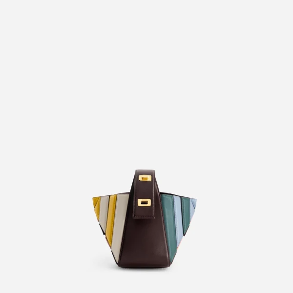 Mlouye Sera Mia Bag in Burano | Totes & Top-Handle Bags | Coveti
