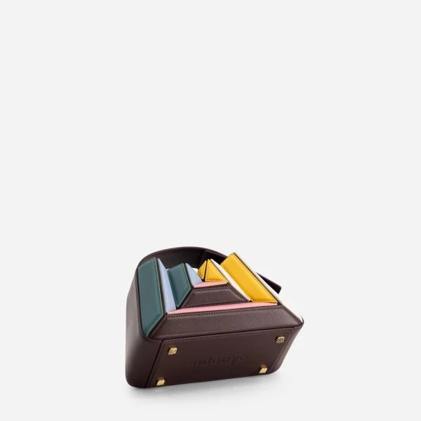 Mlouye Sera Mia Bag in Burano | Totes & Top-Handle Bags | Coveti