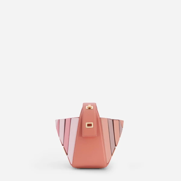 Mlouye Sera Mia Bag in Peach | Totes & Top-Handle Bags | Coveti