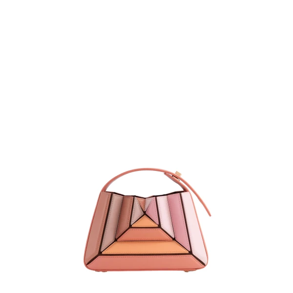 Mlouye Sera Mia Bag in Peach | Totes & Top-Handle Bags | Coveti
