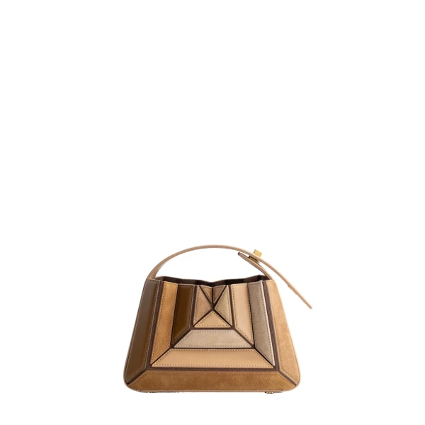 Sera Mia Bag in Suede Milky