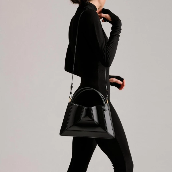 Mlouye Sera Tote in Black | Totes & Top-Handle Bags | Coveti
