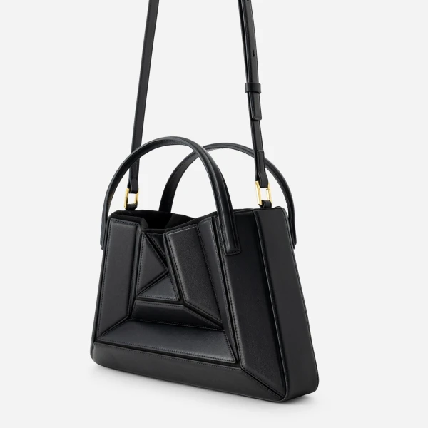 Mlouye Sera Tote in Black | Totes & Top-Handle Bags | Coveti