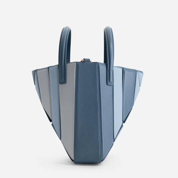 Mlouye Sera Tote in Denim | Totes & Top-Handle Bags | Coveti