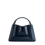 Mlouye Sera Tote in Navy | Totes & Top-Handle Bags | Coveti