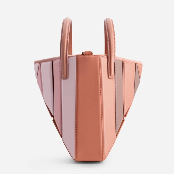 Mlouye Sera Tote in Peach | Totes & Top-Handle Bags | Coveti