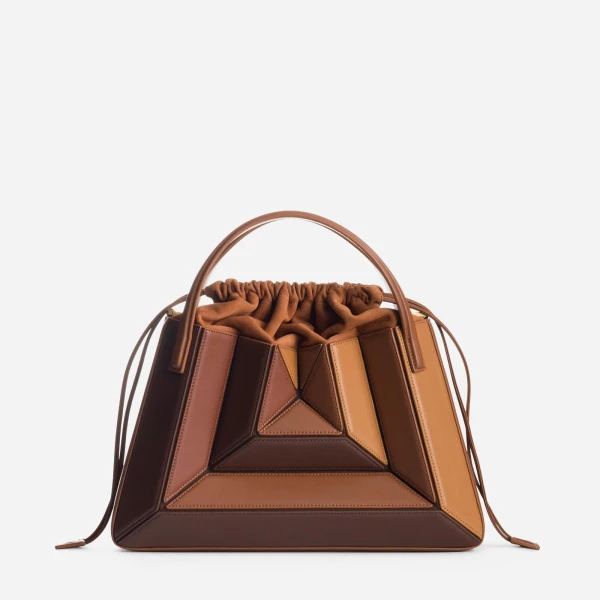 Mlouye Sera Tote in Praline | Totes & Top-Handle Bags | Coveti