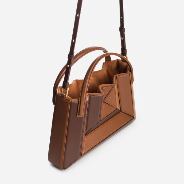 Mlouye Sera Tote in Praline | Totes & Top-Handle Bags | Coveti