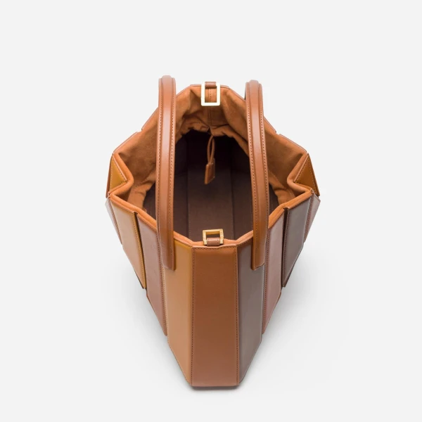 Mlouye Sera Tote in Praline | Totes & Top-Handle Bags | Coveti