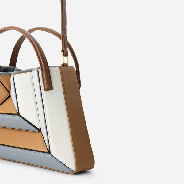 Mlouye Sera Tote in Rusty | Totes & Top-Handle Bags | Coveti