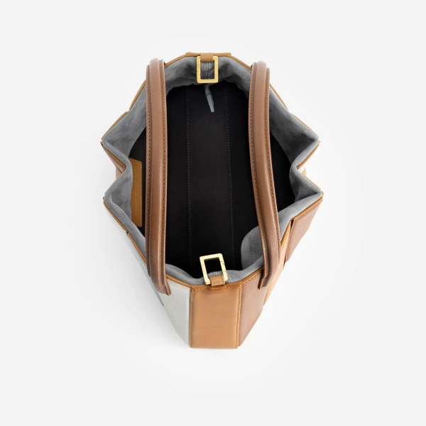 Mlouye Sera Tote in Rusty | Totes & Top-Handle Bags | Coveti
