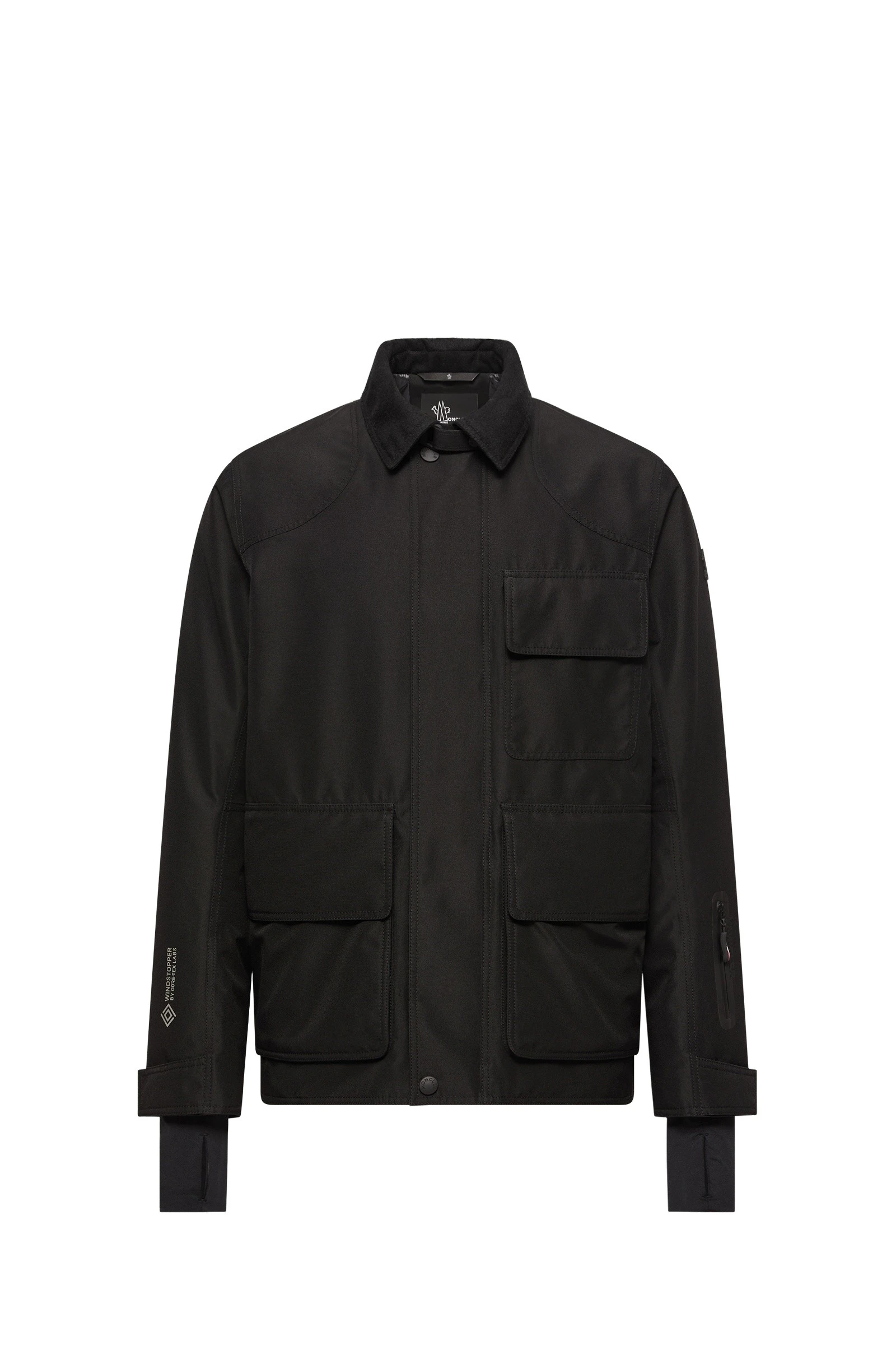Moncler Andes Hooded Insulated Ski Jacket in Black Moncler Andes Hooded Insulated Ski Jacket in Black | Men's Skiwear | Coveti