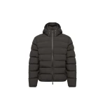 Moncler Arajoki Hooded Short Down Jacket in Black Moncler Arajoki Hooded Short Down Jacket in Black | Men's Jackets | Coveti