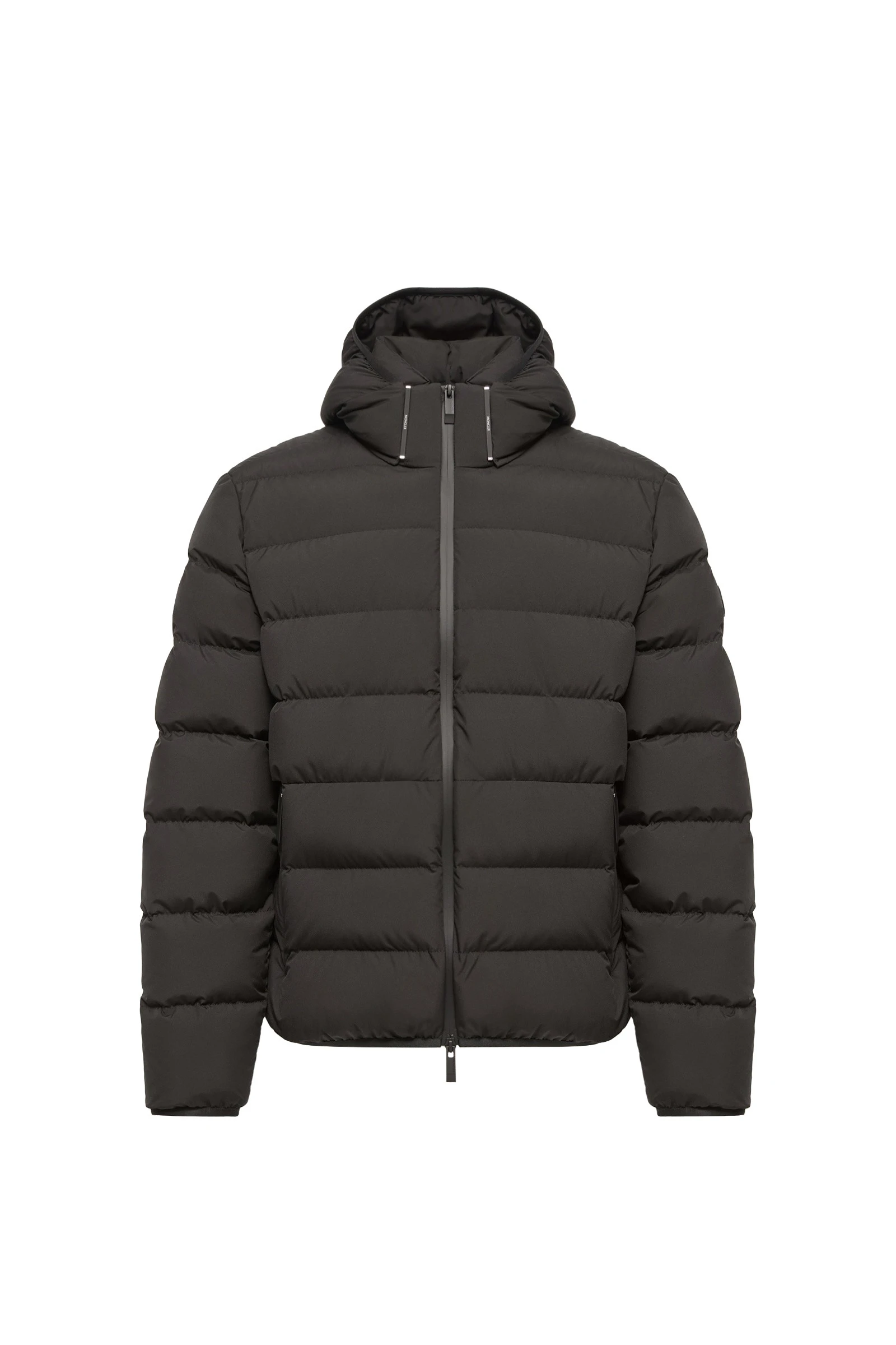 Moncler Arajoki Hooded Short Down Jacket in Black Moncler Arajoki Hooded Short Down Jacket in Black | Men's Jackets | Coveti