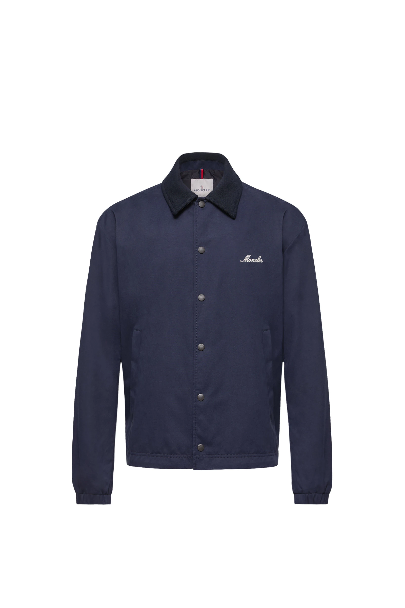 Moncler Arinell Shirt Jacket in Navy Blue Moncler Arinell Shirt Jacket in Navy Blue | Men's Jackets | Coveti