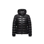 Moncler Bady Hooded Short Down Jacket in Black | Women's Puffer Jackets | Coveti