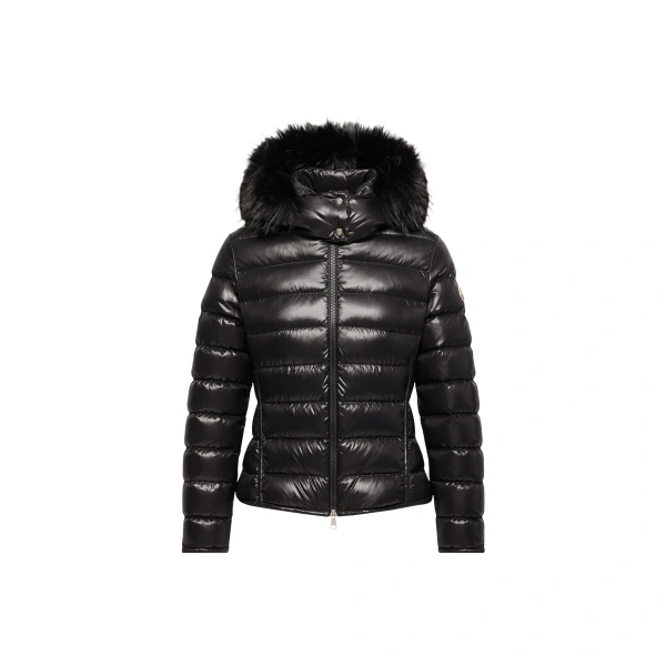 Badyeffe Hooded Short Down Jacket in Black