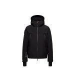 Moncler Balmhorn Hooded GORE-TEX Insulated Ski Jacket in Black | Men's Skiwear | Coveti