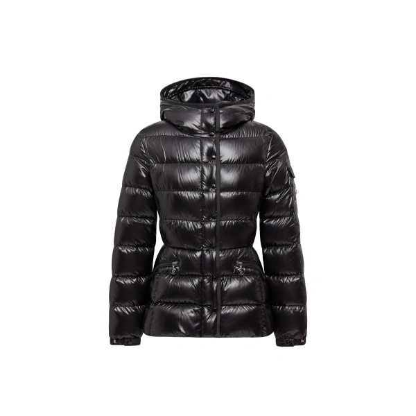 Barante Hooded Short Down Jacket in Black