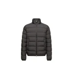 Moncler Baudinet Short Down Jacket in Black | Men's Jackets | Coveti